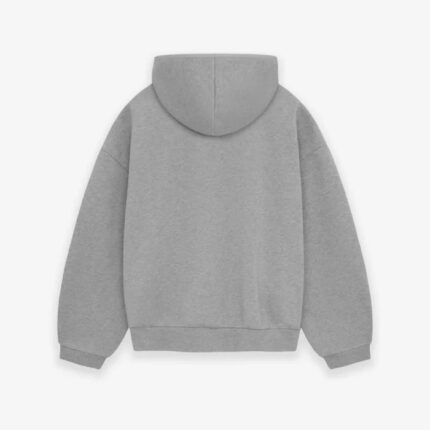 Essentials Dark Heather Oatmeal Grey Hoodie