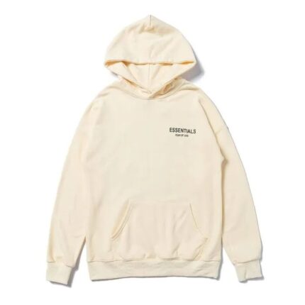 Essentials Star Beige Hoodie