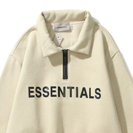 Essentials Half Zipper CARL’s Hoodie