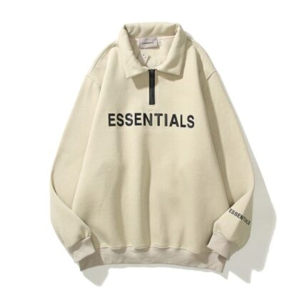 Essentials Half Zipper CARL’s Hoodie