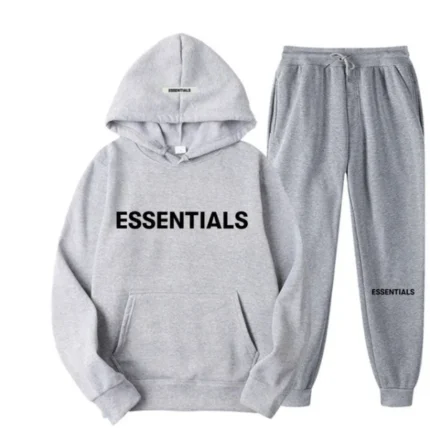 Essentials-Spring- Tracksuit - Gray