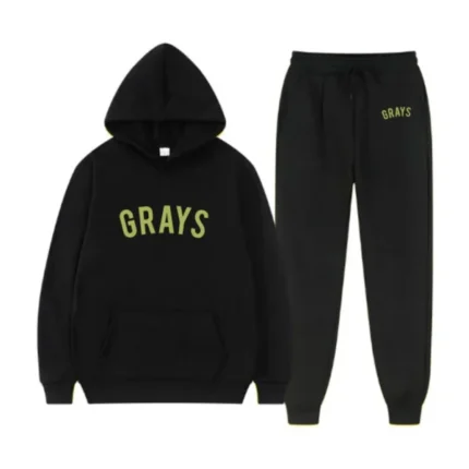 Essentials Grays Tracksuit Black