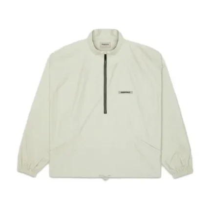 Half Zip Oversized Essential Jacket