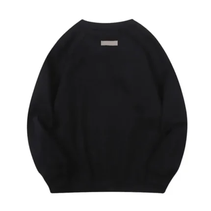 Fear Of God Essentials 1977 Crewneck Black Sweatshirt