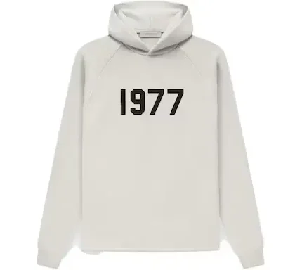 Fear Of God Essentials 1977 Knit Gray Hoodie