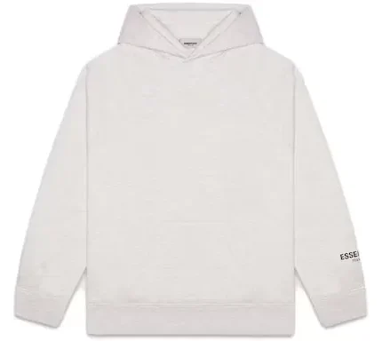 Fear Of God Essentials Core Pullover White Hoodie