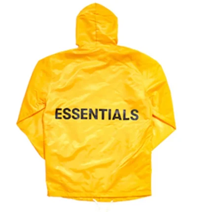 Essential Graphic Hooded Coach Yellow Jacket