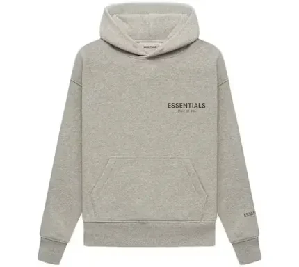 Essentials Core Collection Kids Pullover Gray Hoodie