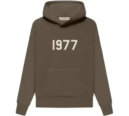 Brown Fear Of God Essentials Hoodie