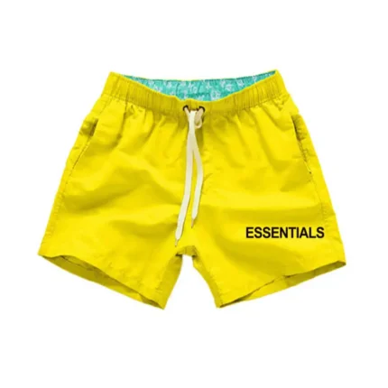 Essential Nylon Shorts Yellow