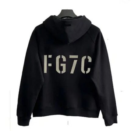 Essential Vintage FG7C Black Hoodie